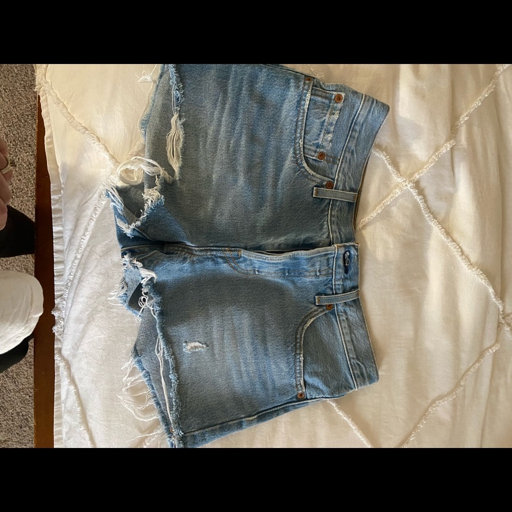 Levi denim shorts